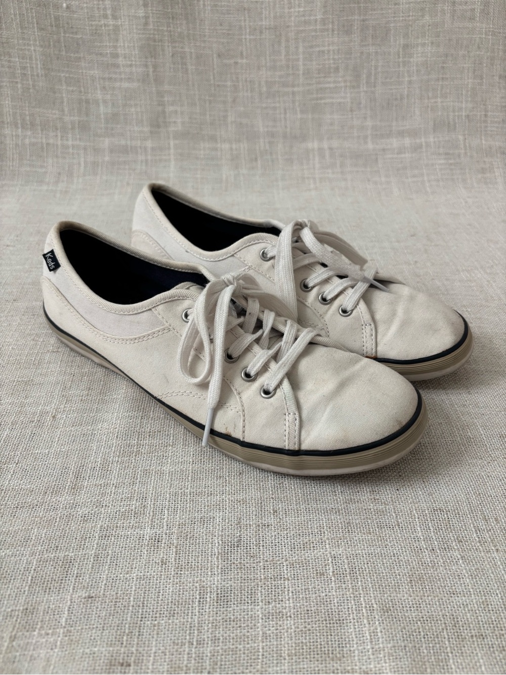 🪴$5/25🪴 Keds Coursa LTT classic women's low-top canvas sneakers white 9